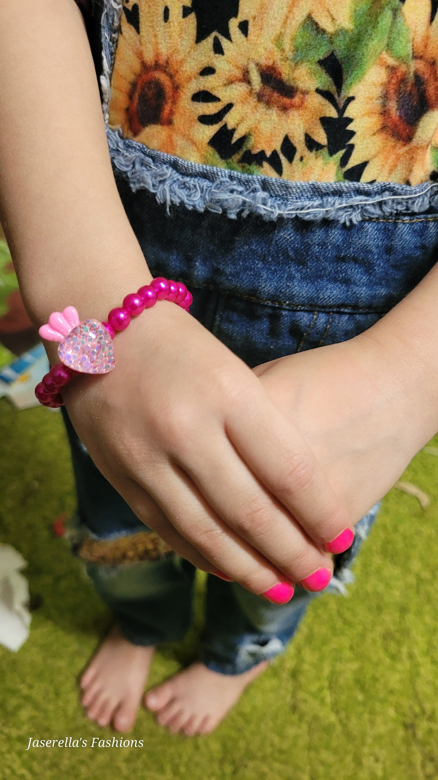 Kid's Plastic Bead Bracelets