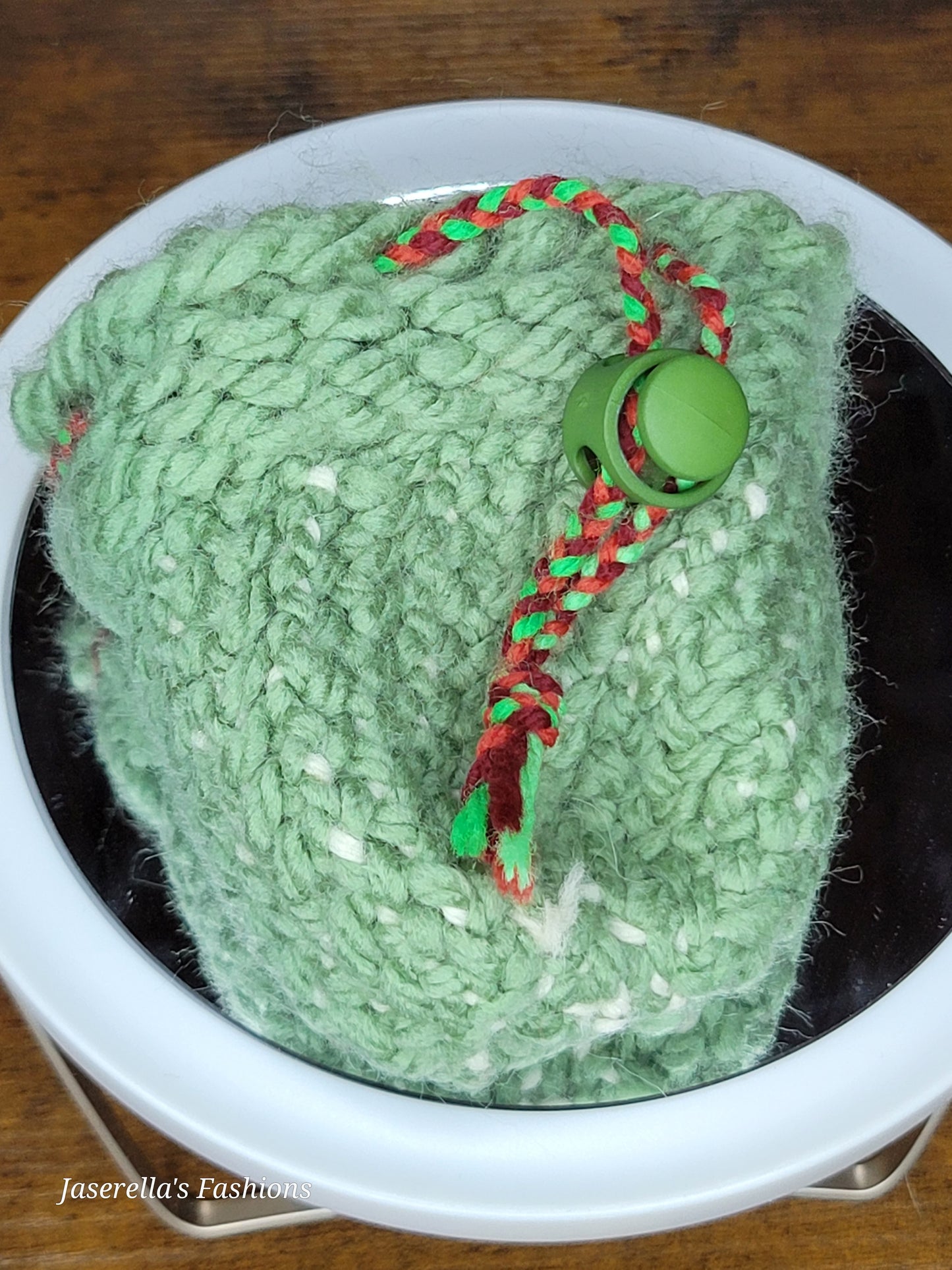 Loom-Knitted Coin Purse
