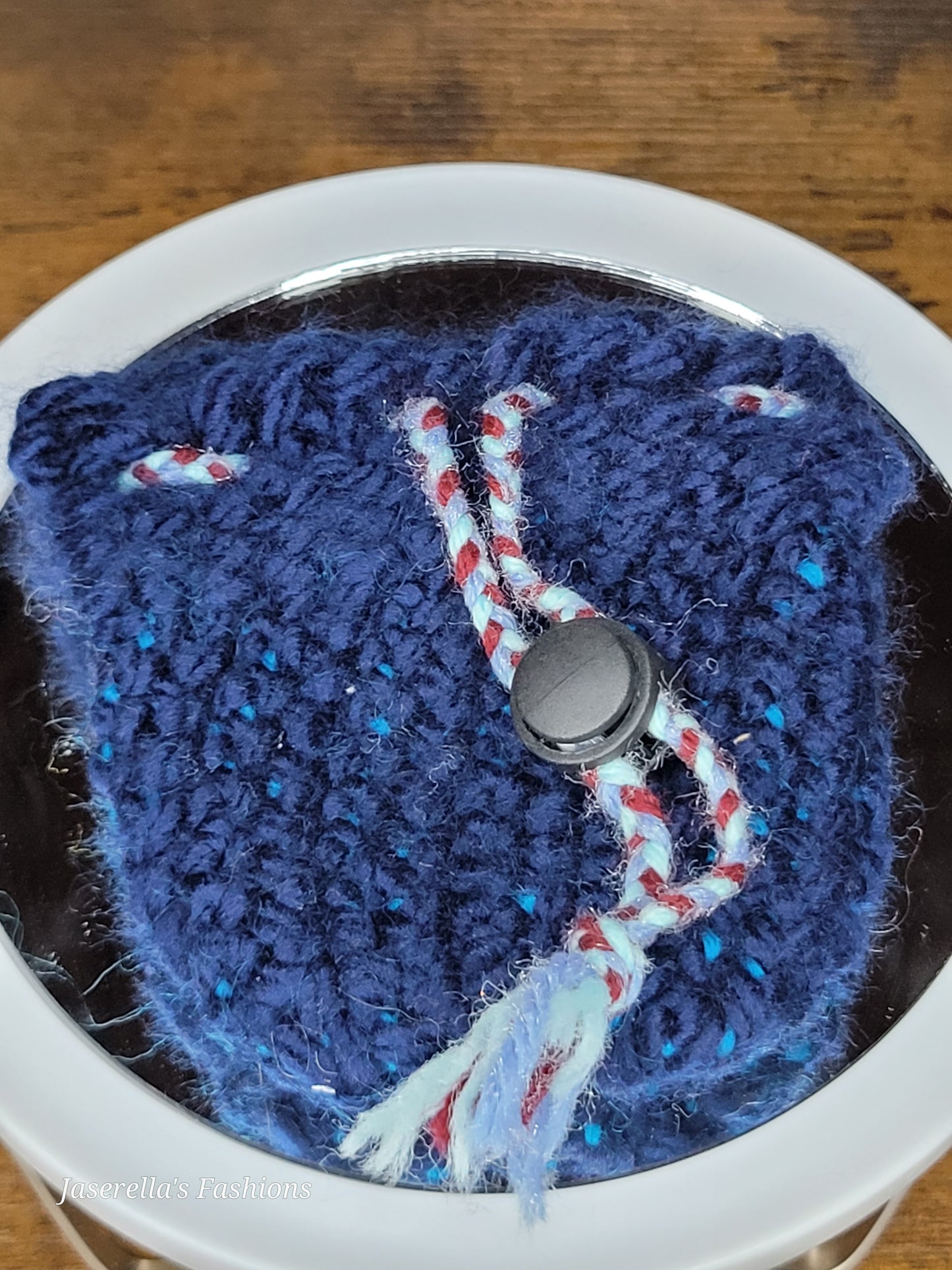 Loom-Knitted Coin Purse