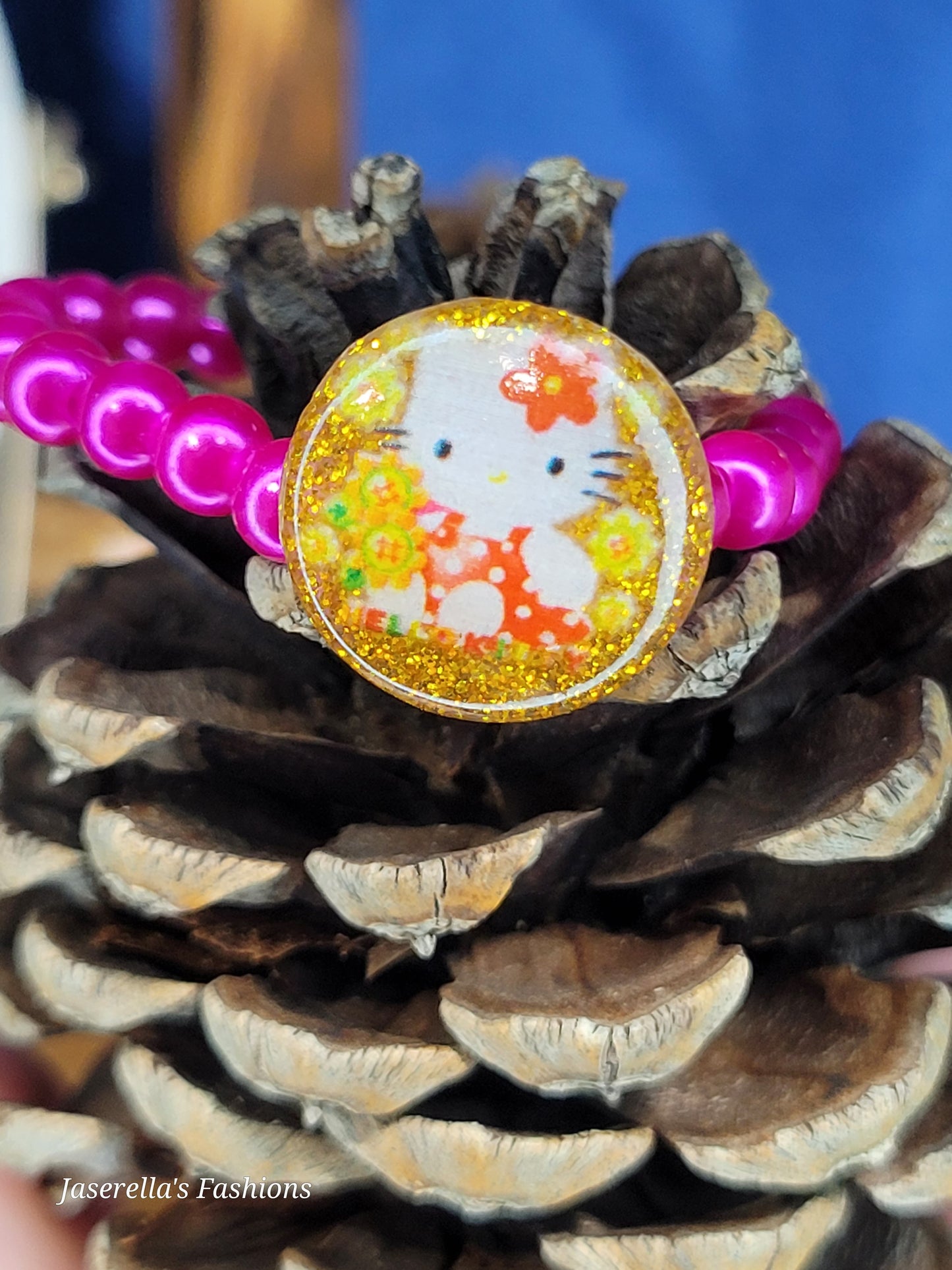 Kid's Plastic Bead Bracelets
