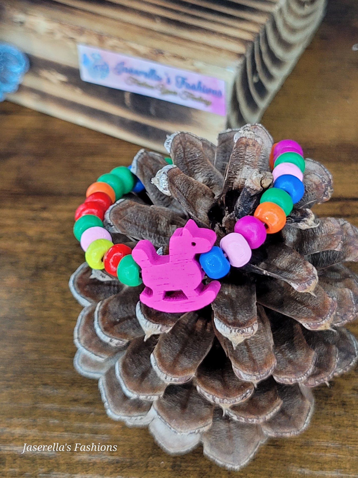 Wood Bead Bracelets