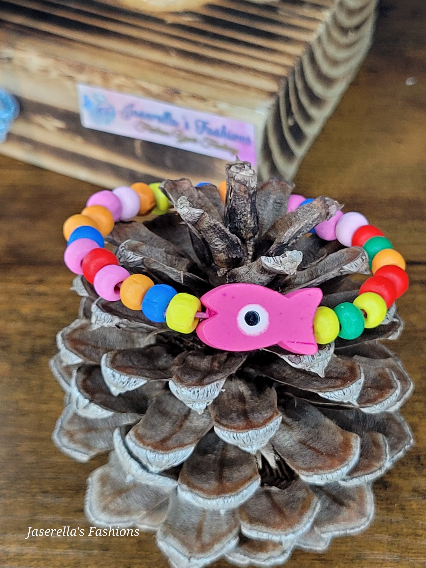 Wood Bead Bracelets