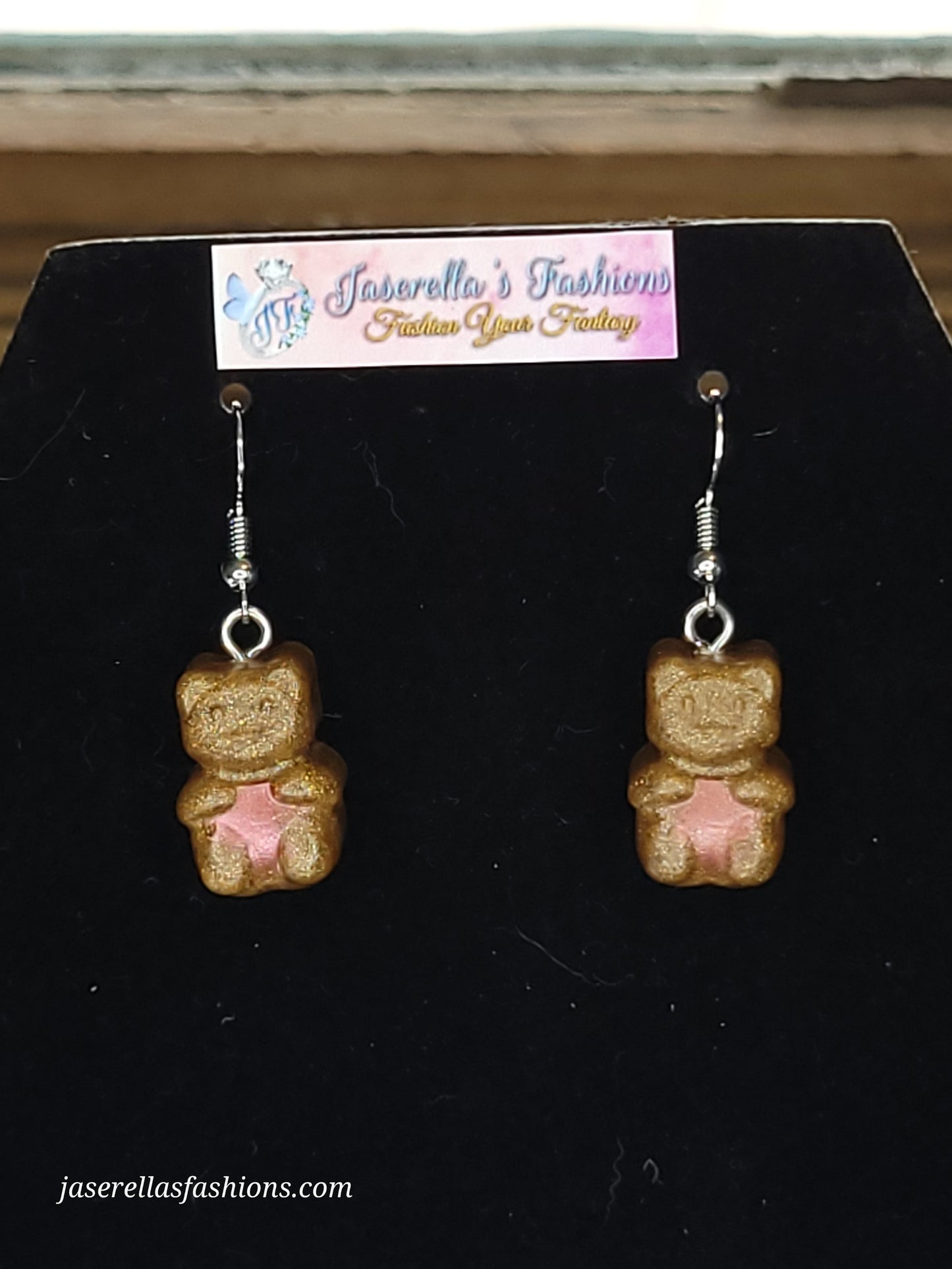 Teddy Bear Earrings
