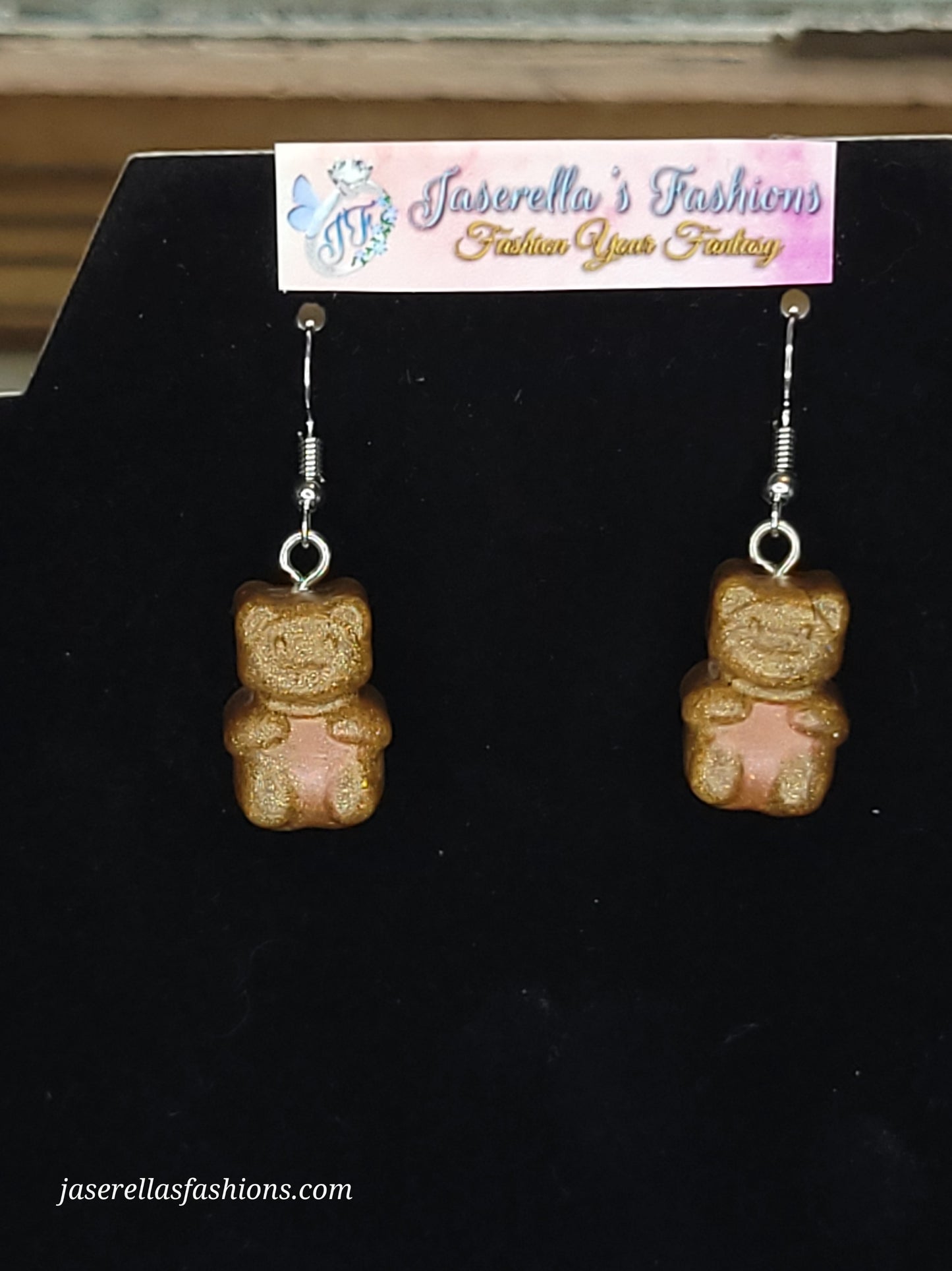 Teddy Bear Earrings