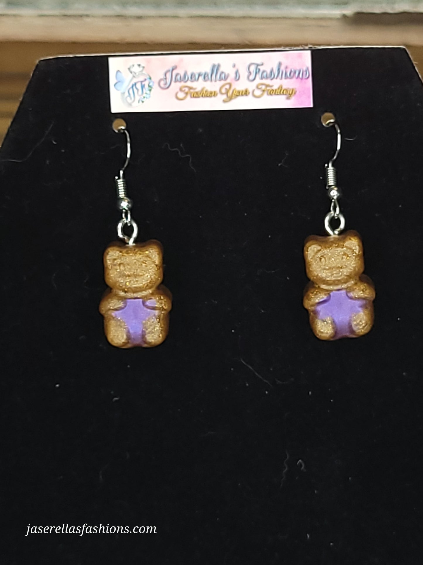 Teddy Bear Earrings