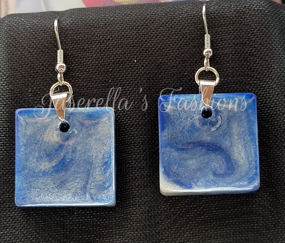 Small Square Earrings