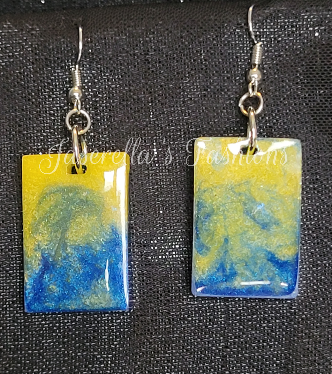 Rectangle Earrings