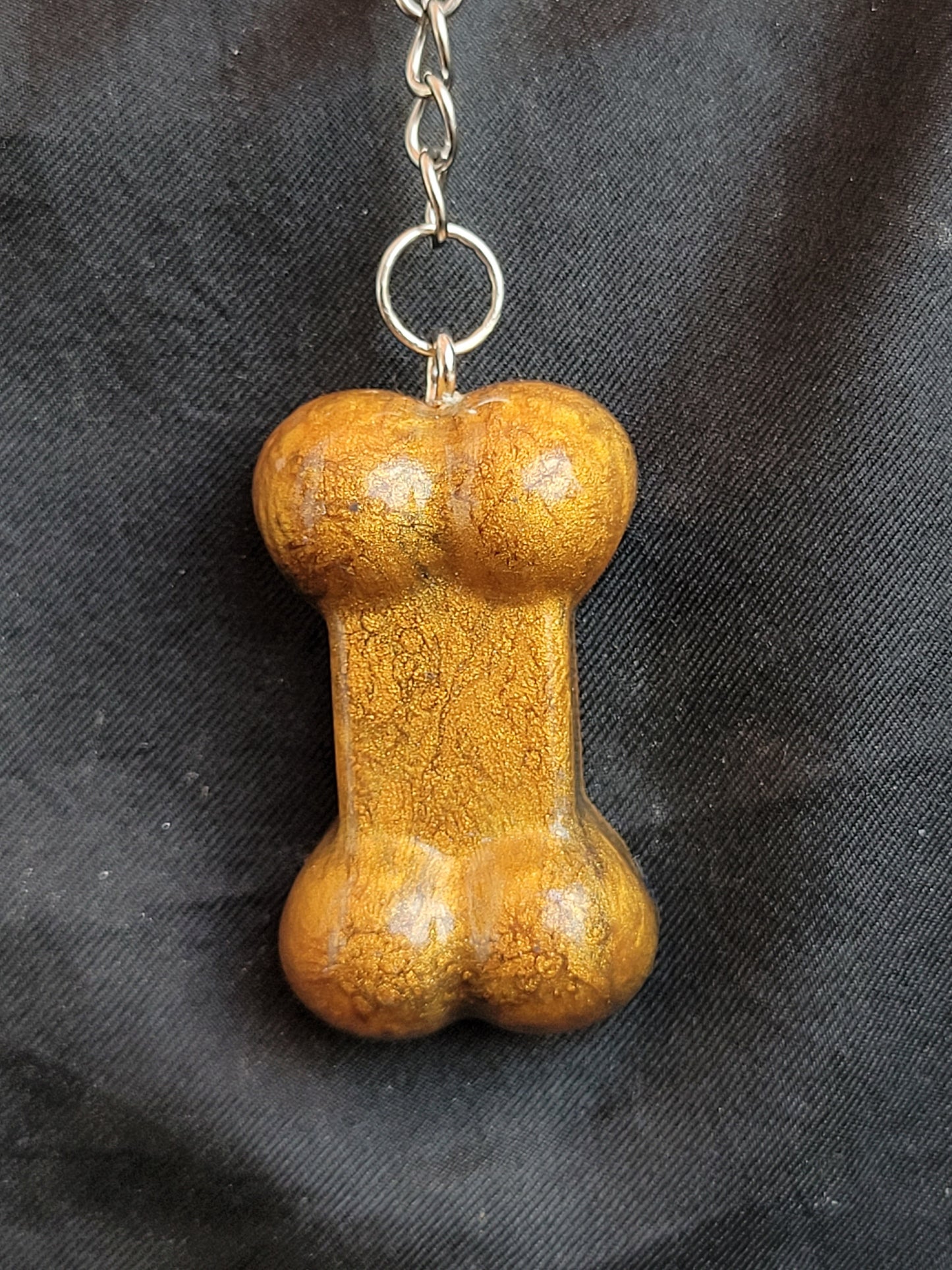 Dog Bone Keychain