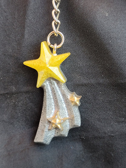 Shooting Star Keychain