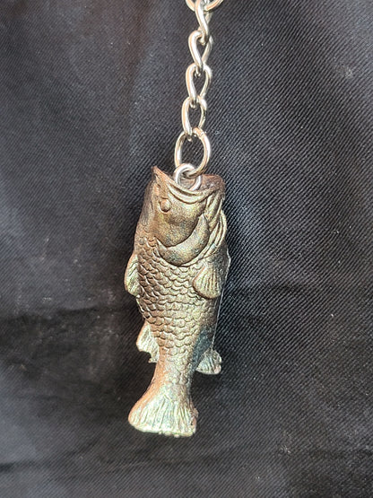 Large Mouth Bass Keychain