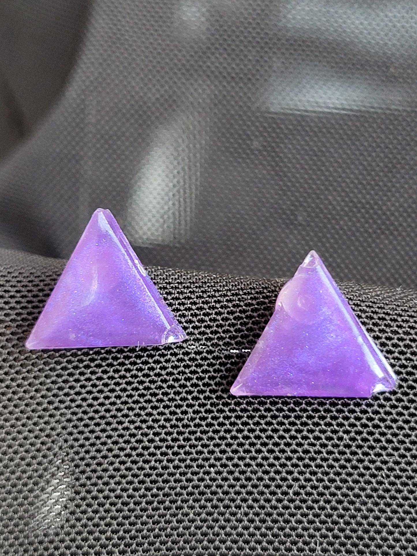 Resin Post Earrings