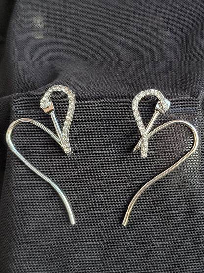 Heart Post Earrings