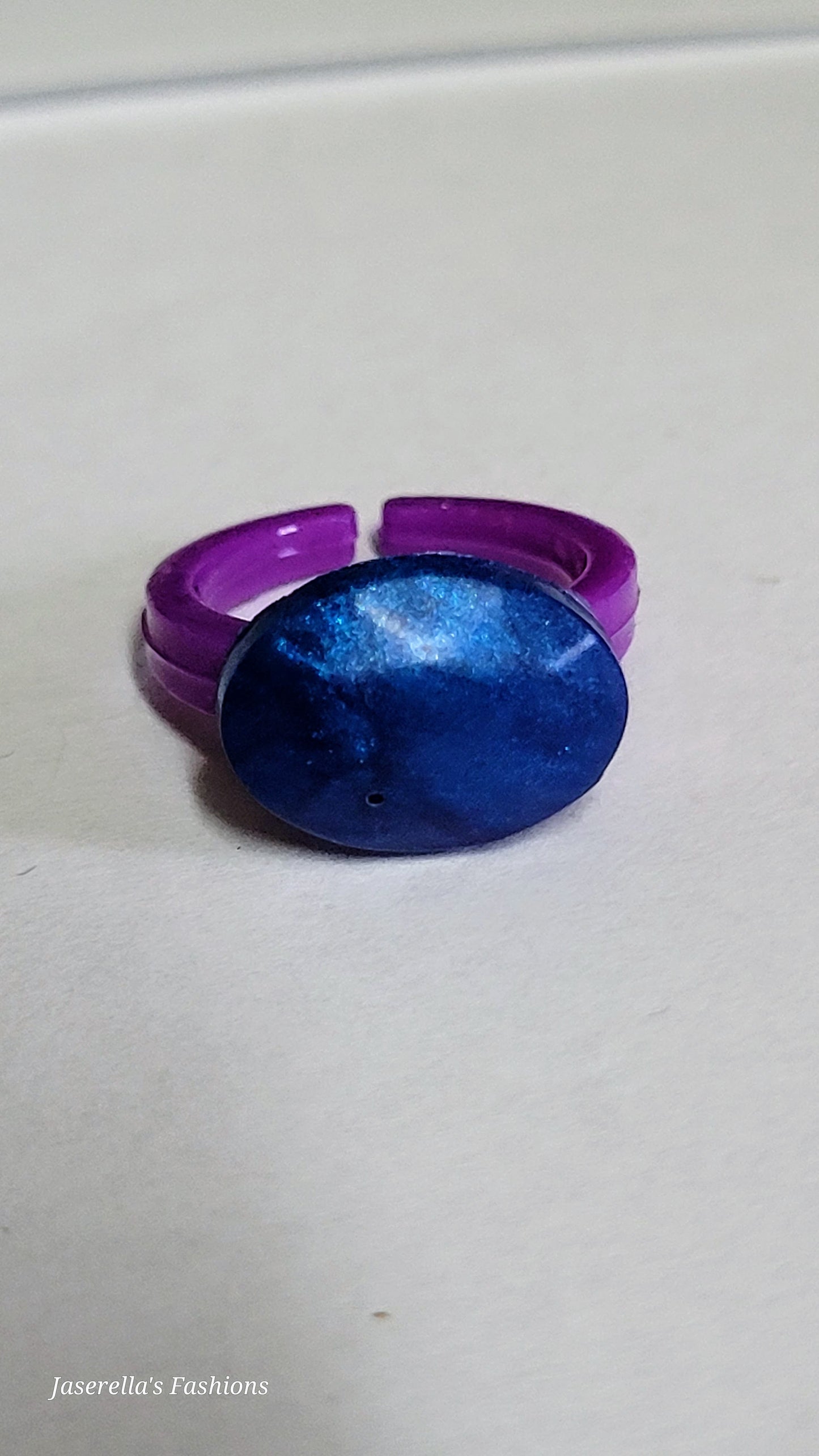 Kid's Plastic Resin Rings