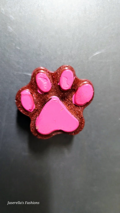 Large Paw Print Magnets