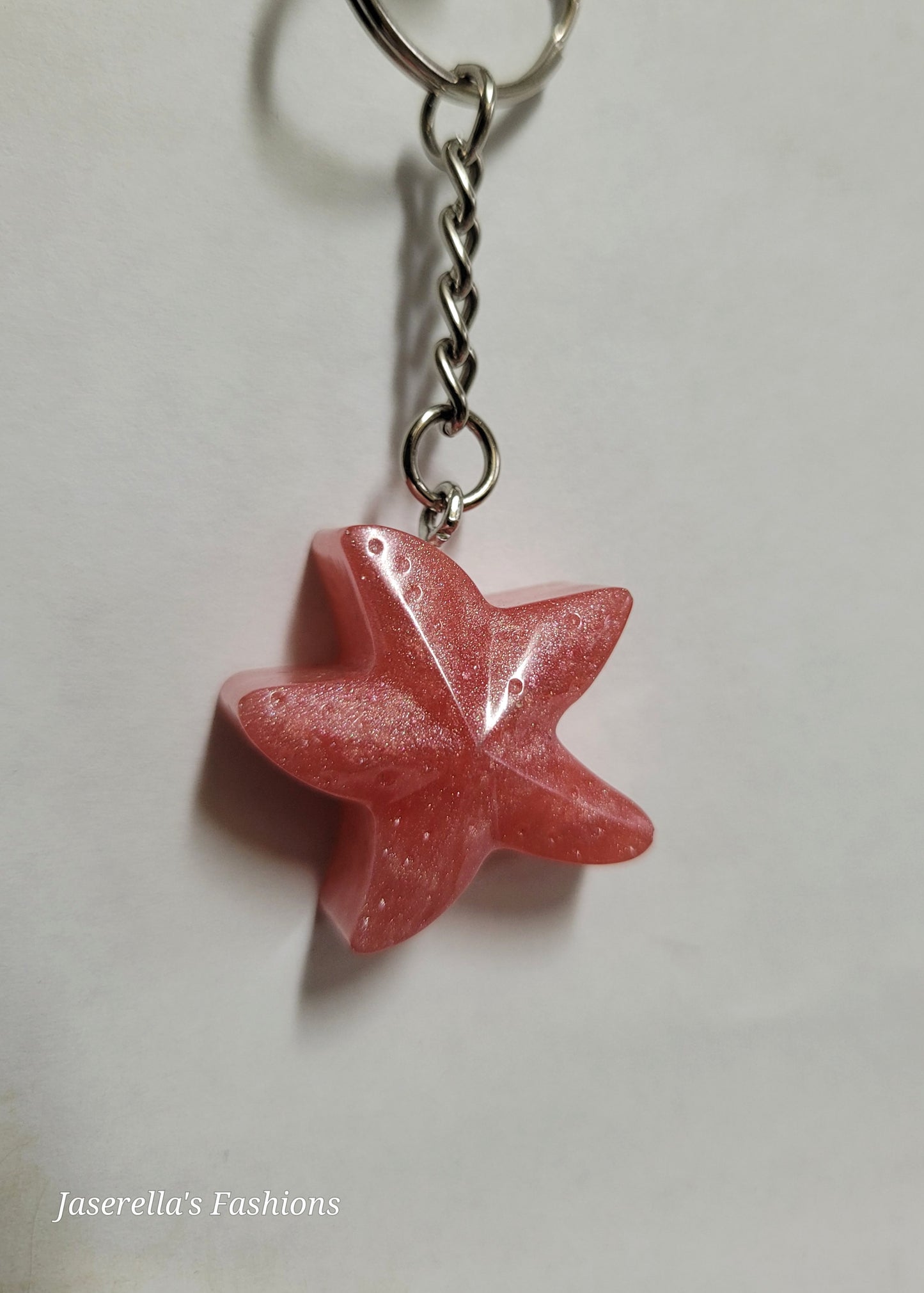 Large Starfish Keychain