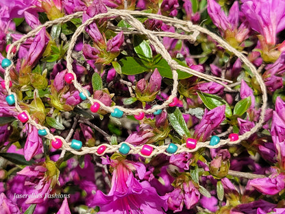 Hemp Necklace & Bracelet Sets