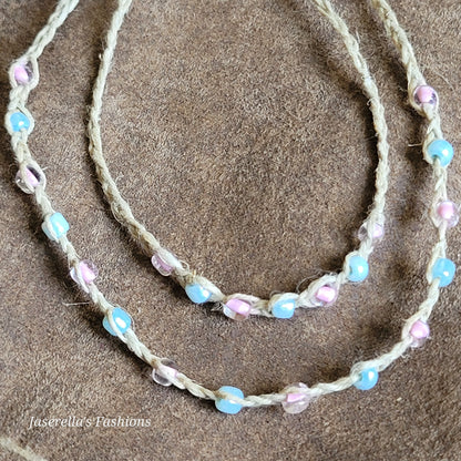 Hemp Necklace & Bracelet Sets