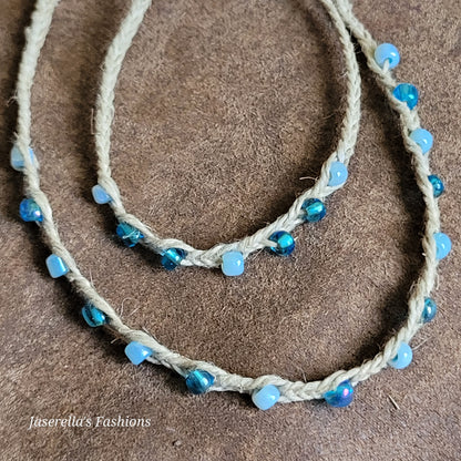 Hemp Necklace & Bracelet Sets