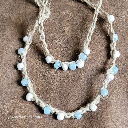 Hemp Necklace & Bracelet Sets