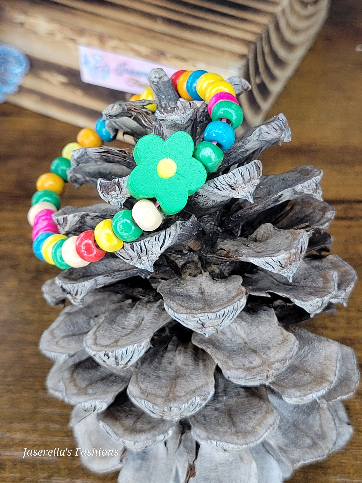 Wood Bead Bracelets