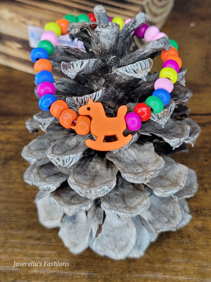 Wood Bead Bracelets
