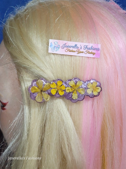 Resin Hair Clips & Bobby Pins