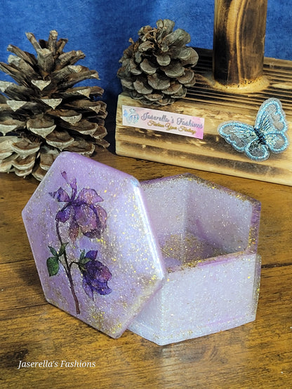 Hexagon Trinket Box