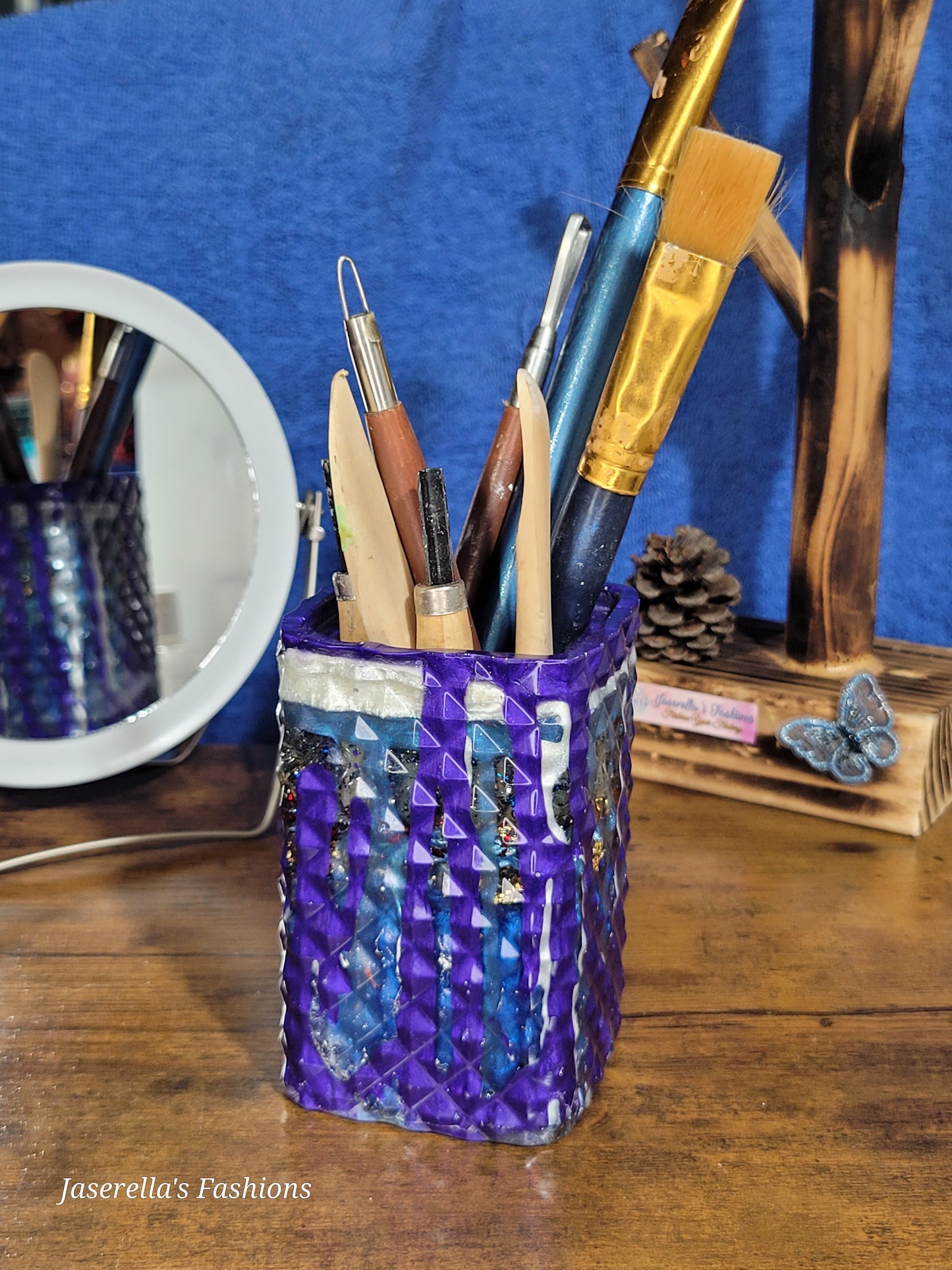 Square Multipurpose Vase or Soap Dispenser
