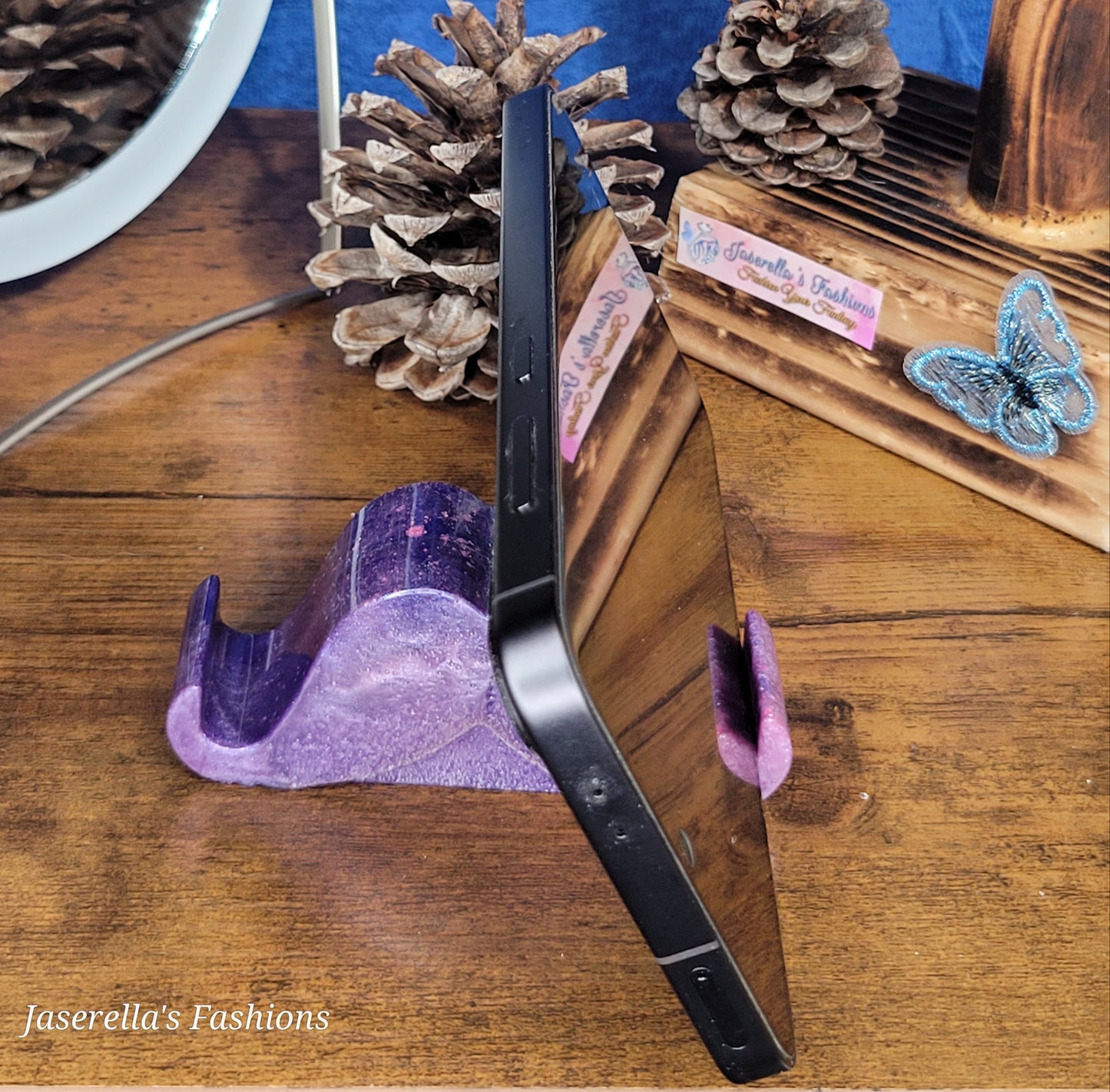 Mustache Card / Phone Holder
