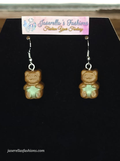Teddy Bear Earrings