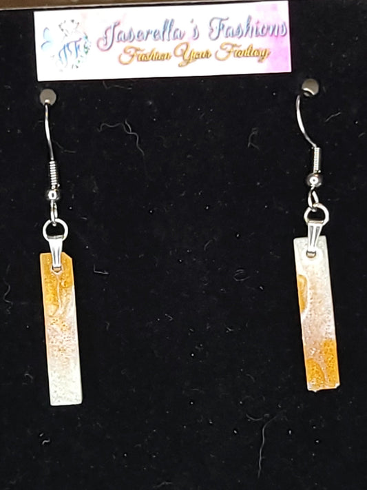 Long Rectangle Earrings