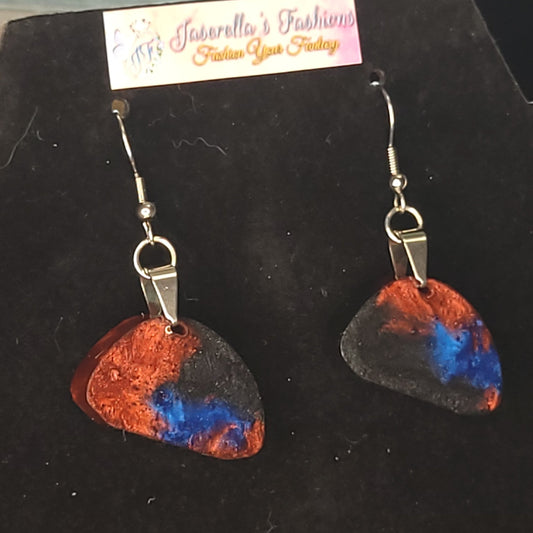 Wonky Oval Earrings