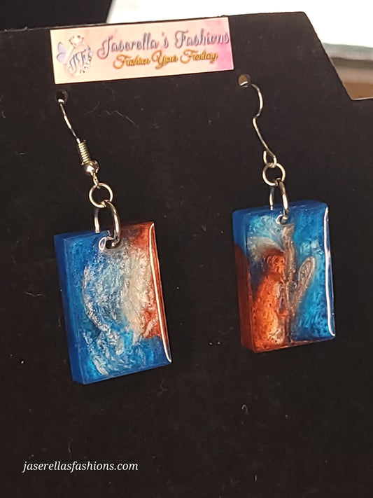 Rectangle Earrings