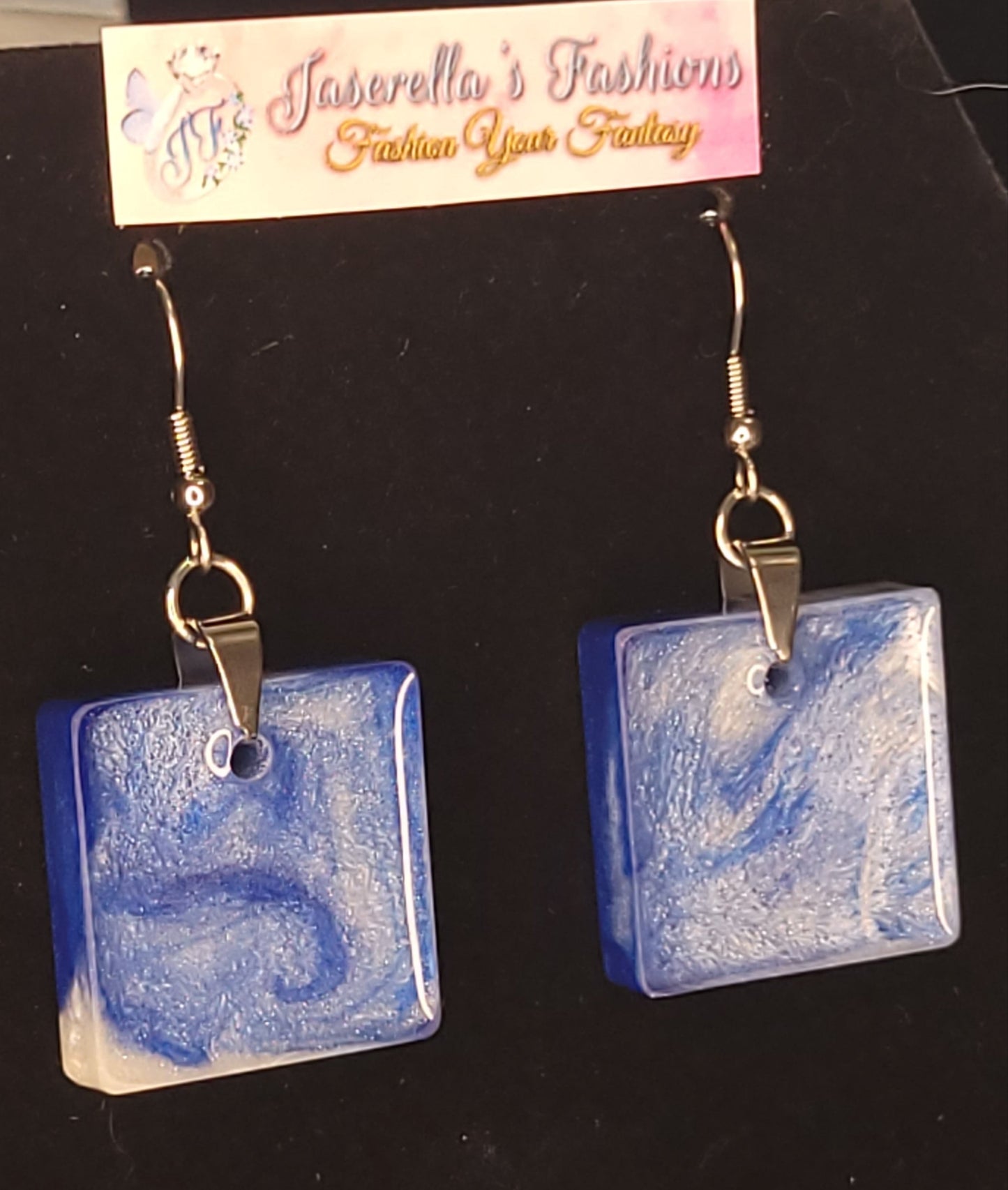 Small Square Earrings