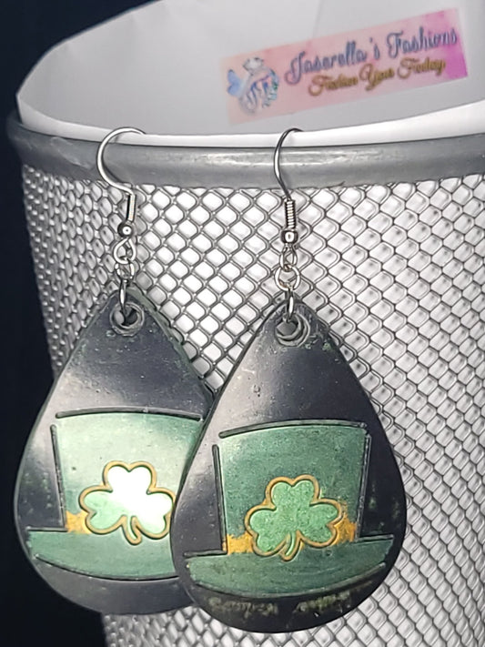 Lucky Top Hat Earrings