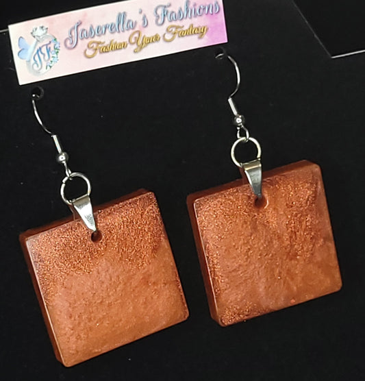 Large Square Earrings