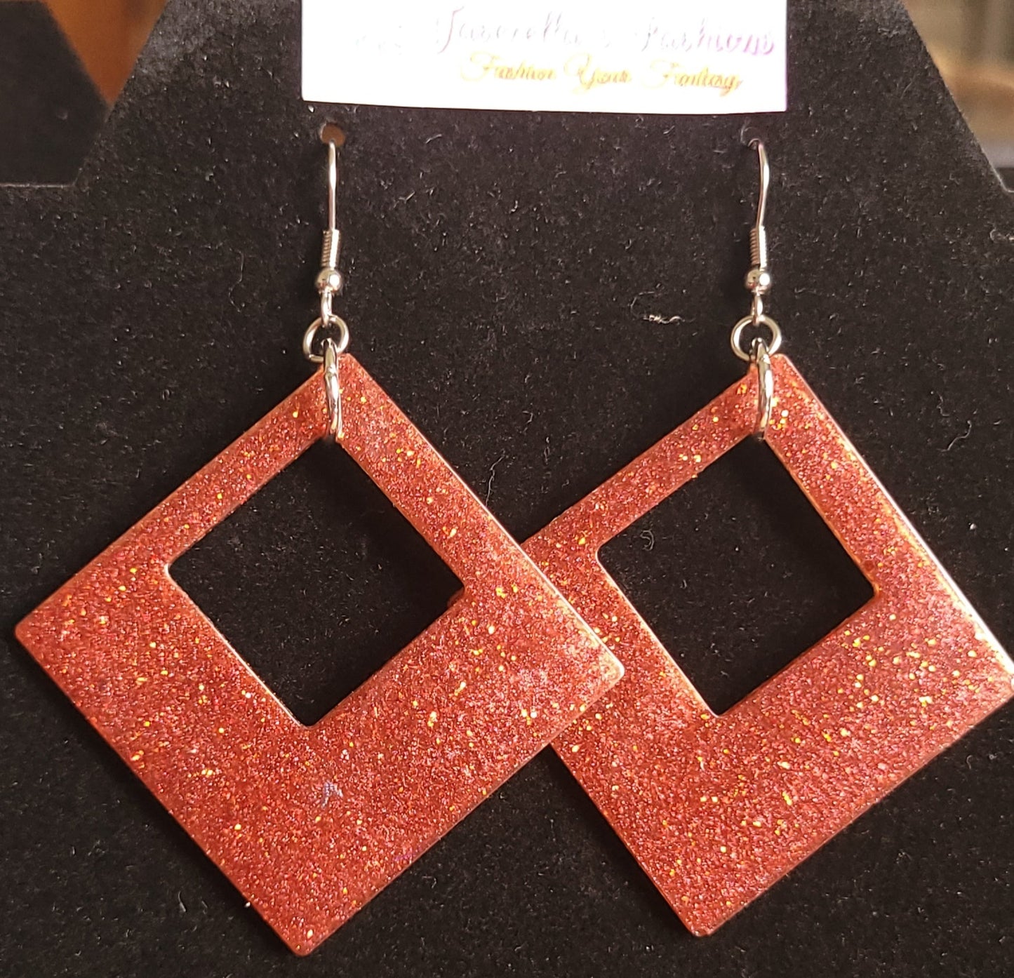 Thin Squared Earrings