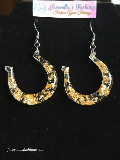 Lucky Horseshoe Earrings