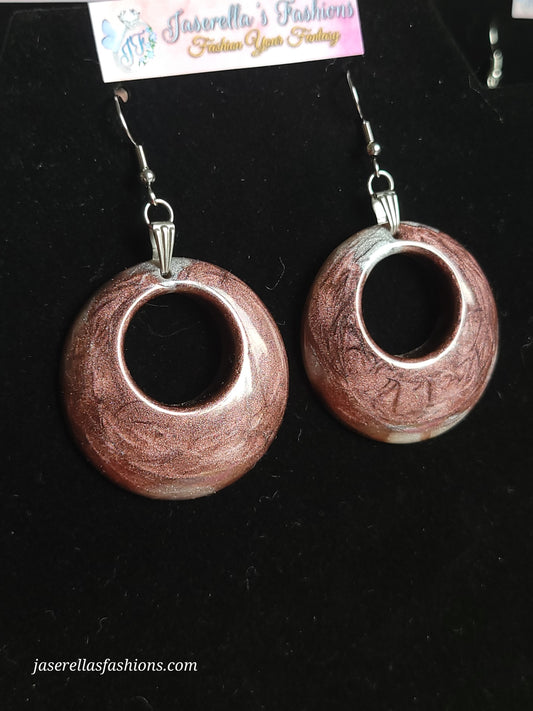 Chunky Circle Earrings