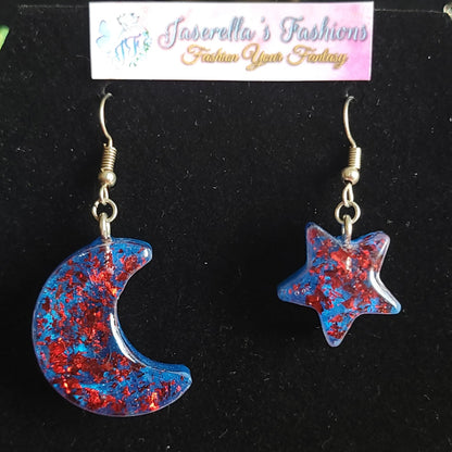 Star & Moon Earrings