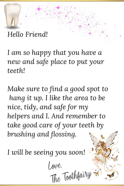Tooth Fairy Pillow Hangers