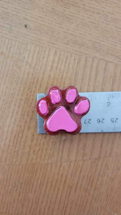 Large Paw Print Magnets