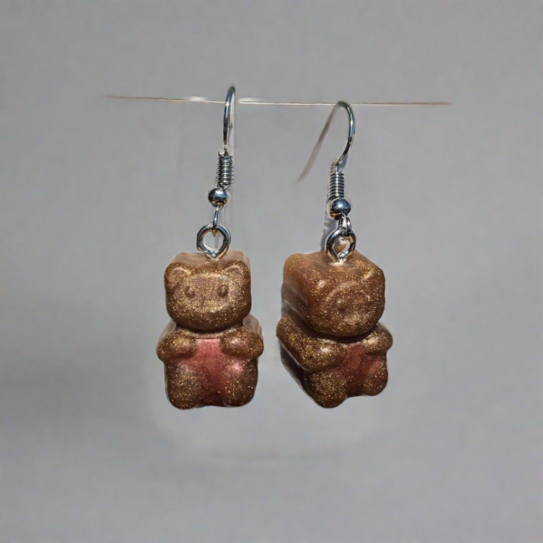 Teddy Bear Earrings