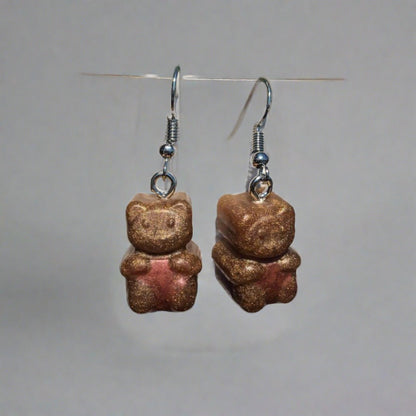 Teddy Bear Earrings