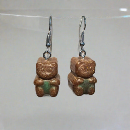 Teddy Bear Earrings