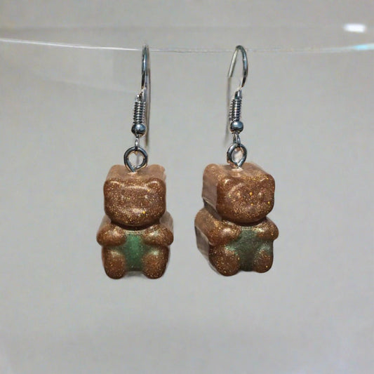 Teddy Bear Earrings