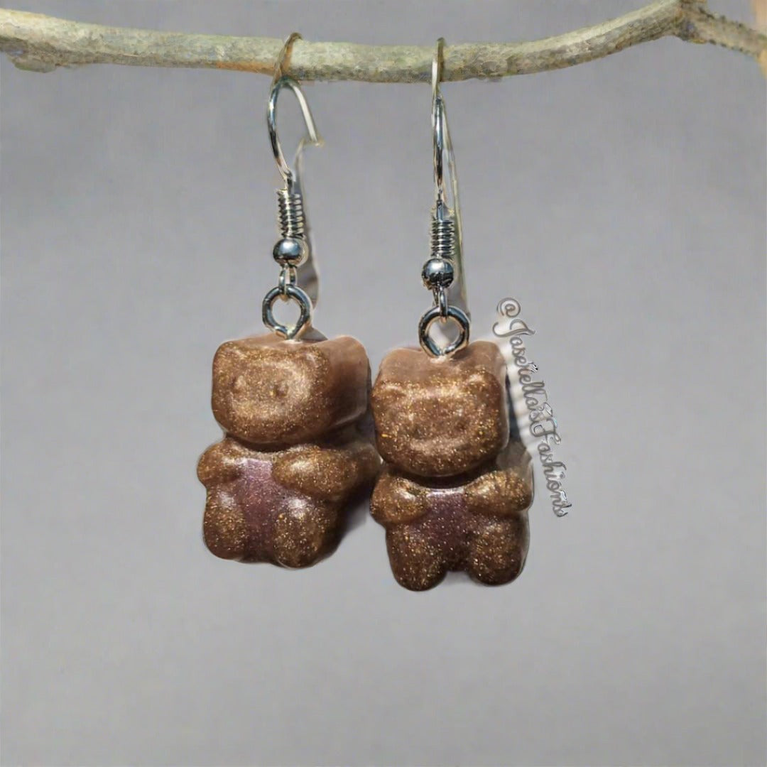 Teddy Bear Earrings