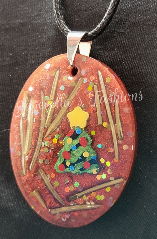 Christmas Tree Necklace