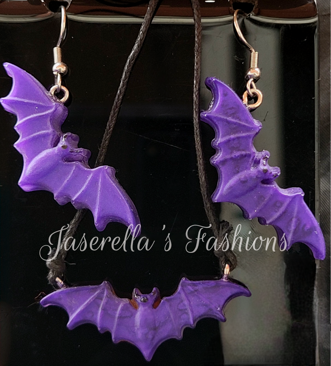 Bat Jewelry Set