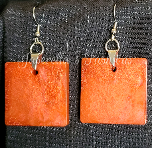 Large Square Earrings